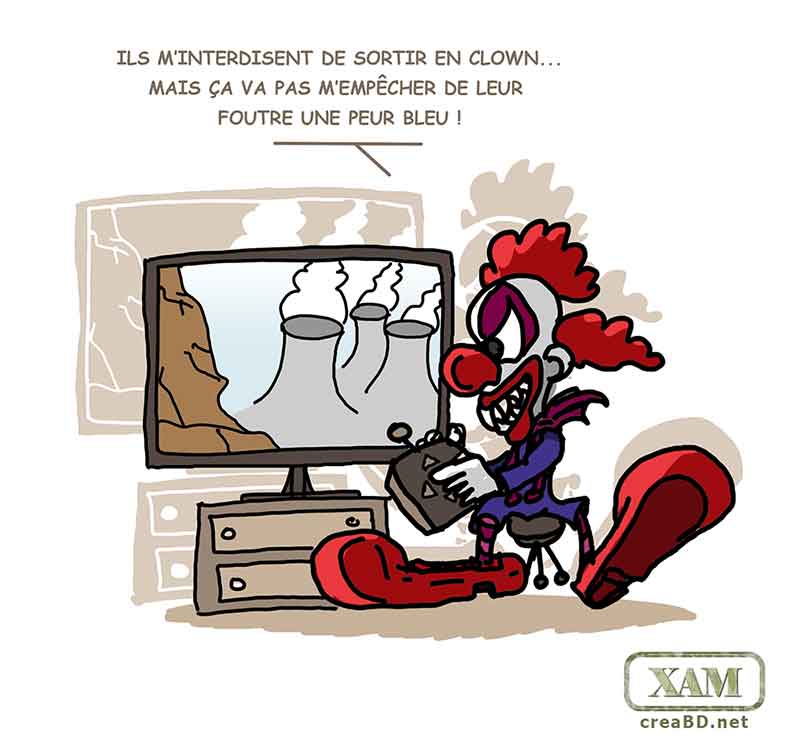 Interdiction de sortir dÃ©guisÃ© en clown